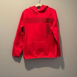 Under Armour Kids Bold Red Hoodie